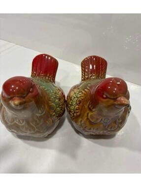 Vintage Ceramic Bird Decor Figurines